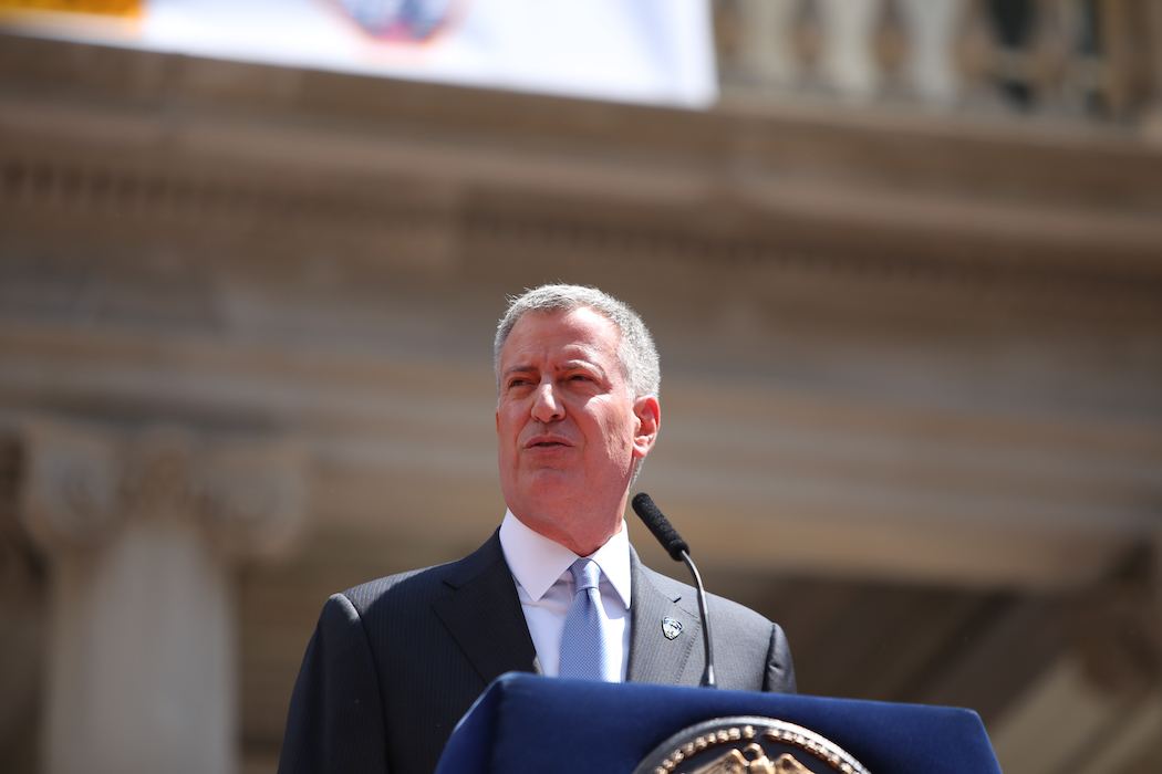 Mayor Bill de Blasio